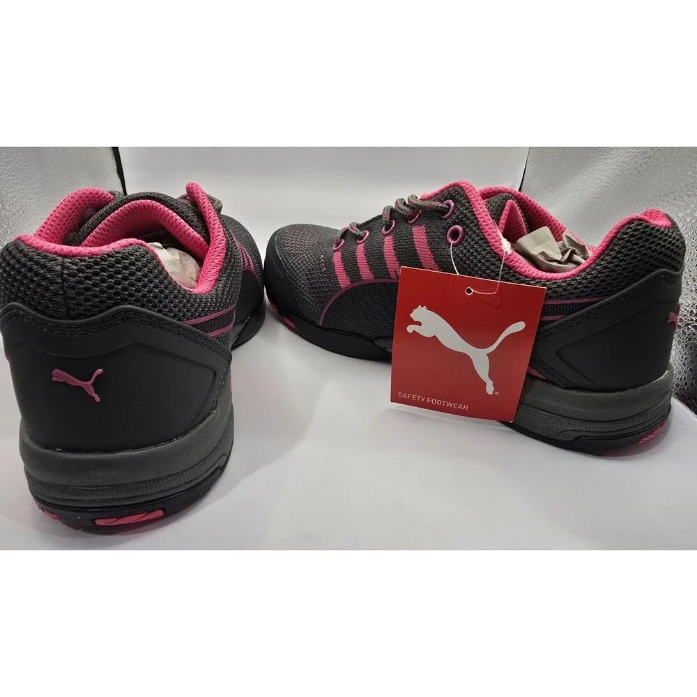 Puma Safety Shoes 64.291.5-Size 8 Women's Athletic Shoe Steel Work Shoe
